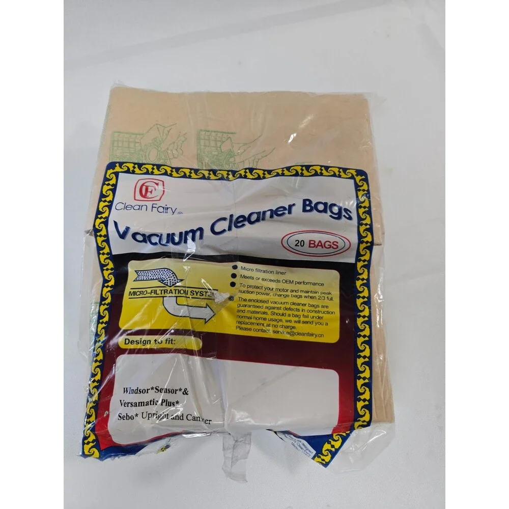 17 Pack Clean Fairy Vacuum Cleaner Bags New, Bissell 1&7/Samsung 5000/7000